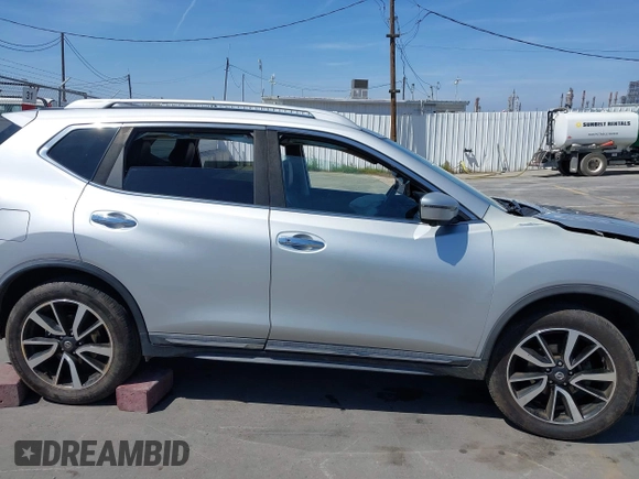 2019 Nissan Rogue SV with VIN 5N1AT2MT1KC788635, listed as a IAAI auction lot 42094964 with 50,431 mi miles and . Bid and sale history available at DreamBid. Image 13.
