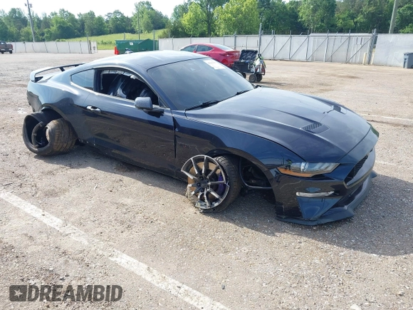 2021 Ford Mustang GT with VIN 1FA6P8CF0M5136535, listed as a IAAI auction lot 42213751 with 35,657 mi miles and . Bid and sale history available at DreamBid. Image 1.