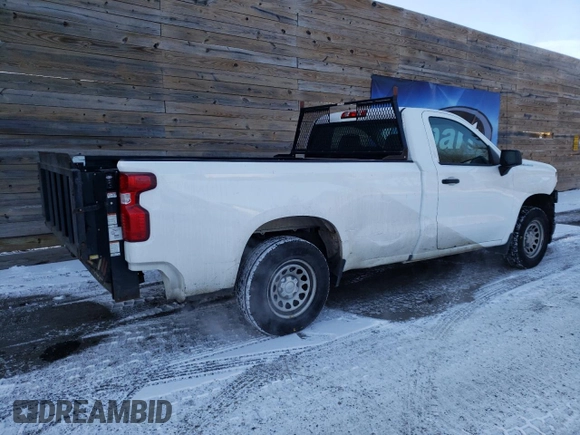 2020 Chevrolet Silverado 1500 Work Truck with VIN 3GCNWAEH3LG330501, listed as a Copart auction lot 84413054 with 99,049 mi miles and Clean Title. Bid and sale history available at DreamBid. Image 3.