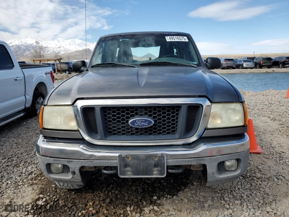 2005 Ford Ranger XLT with VIN 1FTZR45E15PA51028, listed as a Copart auction lot 49516575 with 198,962 mi miles and Salvage Title. Bid and sale history available at carsss.com. Image 5.