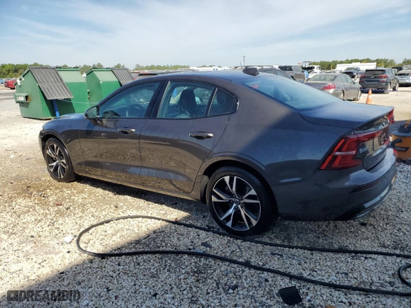 2024 Volvo S60 Core Dark Theme with VIN 7JRL12FKXRG321144, listed as a Copart auction lot 50887685 with 23,141 mi miles and Clean Title. Bid and sale history available at carsss.com. Image 2.