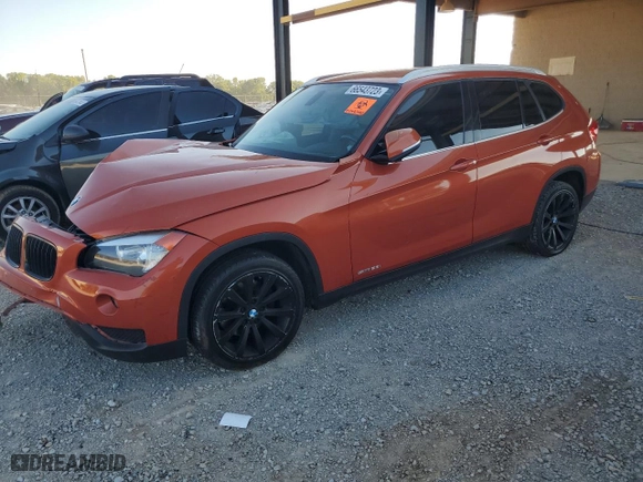 2014 BMW X1 sDrive28i with VIN WBAVM1C51EVW47196, listed as a Copart auction lot 66543723 with 0 mi miles and Salvage Title. Bid and sale history available at carsss.com. Image 1.