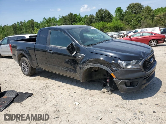 2021 Ford Ranger XL with VIN 1FTER1EH6MLD79123, listed as a Copart auction lot 54138215 with 31,759 mi miles and Salvage title. Bid and sale history available at DreamBid. Image 4.