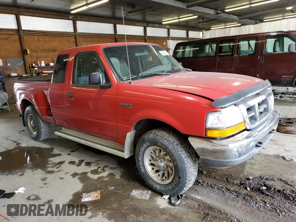 1999 Ford Ranger XL with VIN 1FTZR15V5XTA73042, listed as a Copart auction lot 63599745 with 150,086 mi miles and Clean title. Bid and sale history available at DreamBid. Image 4.