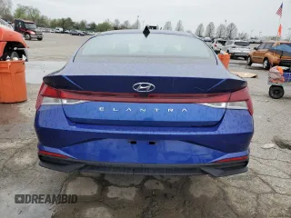 2023 Hyundai Elantra SEL with VIN 5NPLM4AG7PH104440, listed as a Copart auction lot 51312325 with 51,808 mi miles and Non Repairable. Bid and sale history available at DreamBid. Image 6.