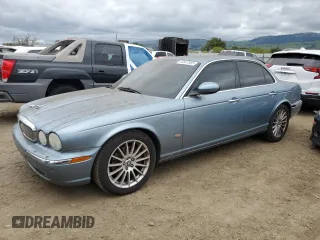 2006 Jaguar XJ with VIN SAJWA71B66SH09694, listed as a Copart auction lot 53547555 with 174,441 mi miles and Clean Title. Bid and sale history available at carsss.com. Image 1.