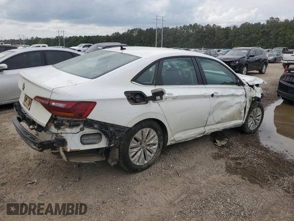 2019 Volkswagen Jetta S with VIN 3VWN57BU8KM110856, listed as a Copart auction lot 54882895 with 92,421 mi miles and Salvage title. Bid and sale history available at DreamBid. Image 3.
