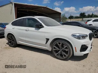 2020 BMW X4 M z VIN 5YMUJ0C03LLA99775, wystawiony jako Copart lot #58716884 z przebiegiem 60 544 mil mil oraz Szkoda całkowita • Salvage title. Historia ofert i sprzedaży dostępna na DreamBid. Obrazek 4.