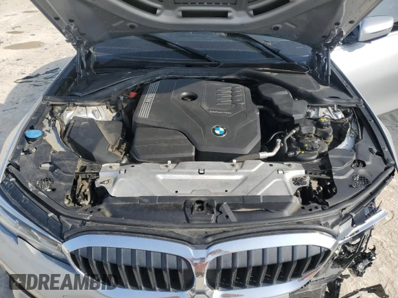 2020 BMW 3 Series 330i xDrive with VIN WBA5R7C05LFH71703, listed as a Copart auction lot 44063915 with Not Provided miles and Salvage Title. Bid and sale history available at DreamBid. Image 11.