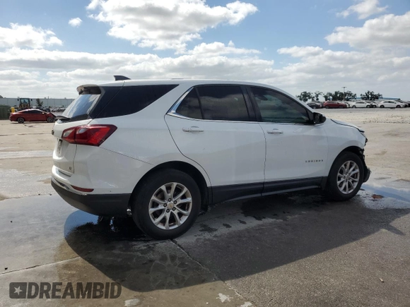 2018 Chevrolet Equinox LT with VIN 2GNAXJEV5J6203055, listed as a Copart auction lot 55229845 with 171,495 mi miles and Salvage Title. Bid and sale history available at carsss.com. Image 3.