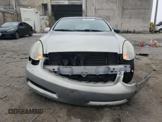 2003 Infiniti G35 Coupe w/Leather with VIN JNKCV54E33M207477, listed as a Copart auction lot 82015404 with 142,755 mi miles and Salvage Title. Bid and sale history available at carsss.com. Image 5.