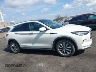 2019 Infiniti QX50 Luxe with VIN 3PCAJ5M37KF145057, listed as a IAAI auction lot 42015854 with 118,624 mi miles and . Bid and sale history available at DreamBid. Image 13.