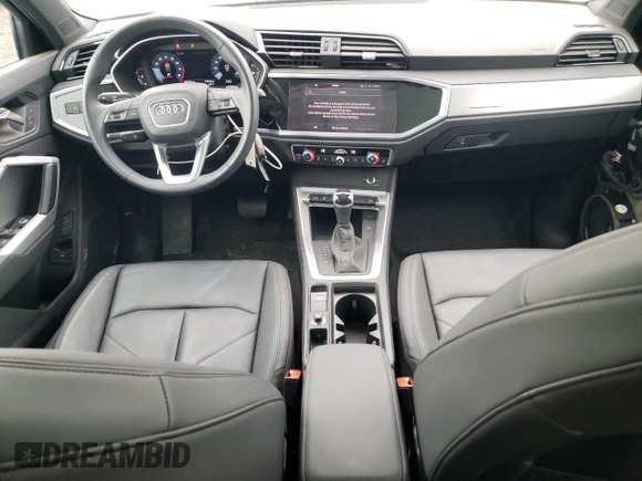 2022 Audi Q3 S line Premium with VIN WA1DECF39N1141117, listed as a Copart auction lot 46456245 with 30,705 mi miles and Salvage Title. Bid and sale history available at carsss.com. Image 8.