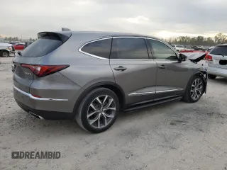 2023 Acura MDX w/Technology Package with VIN 5J8YD9H4XPL004490, listed as a Copart auction lot 83584684 with 25,283 mi miles and Salvage Title. Bid and sale history available at carsss.com. Image 3.