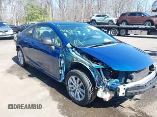 2012 Honda Civic Cpe EX with VIN 2HGFG3B83CH540485, listed as a IAAI auction lot 41813232 with 212,901 mi miles. Bid and sale history available at carsss.com. Image 6.