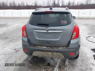 2015 Buick Encore Convenience with VIN KL4CJFSBXFB033767, listed as a IAAI auction lot 41447019 with 131,954 mi miles and . Bid and sale history available at carsss.com. Image 17.