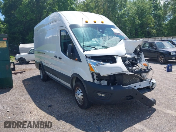 2021 Ford Transit Cargo z VIN 1FTBF4X81MKA80705, wystawiony jako IAAI lot #41929575 z przebiegiem Nie podano mil oraz . Historia ofert i sprzedaży dostępna na DreamBid. Obrazek 1.
