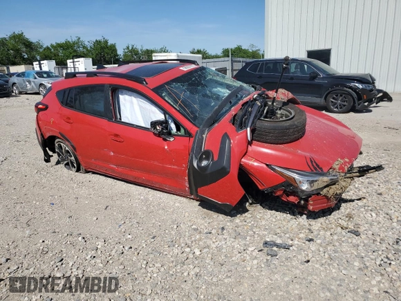 2024 Subaru Crosstrek Premium with VIN JF2GUADC5RH360734, listed as a Copart auction lot 56003775 with Not provided miles and Salvage title. Bid and sale history available at DreamBid. Image 4.