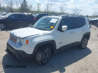 2017 Jeep Renegade Limited with VIN ZACCJBDB3HPE47042, listed as a IAAI auction lot 42117357 with 139,686 mi miles and . Bid and sale history available at DreamBid. Image 17.