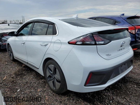 2021 Hyundai Ioniq Limited z VIN KMHC05LC2MU255940, wystawiony jako Copart lot #60332364 z przebiegiem Nie podano mil oraz Szkoda całkowita • Salvage title. Historia ofert i sprzedaży dostępna na DreamBid. Obrazek 2.
