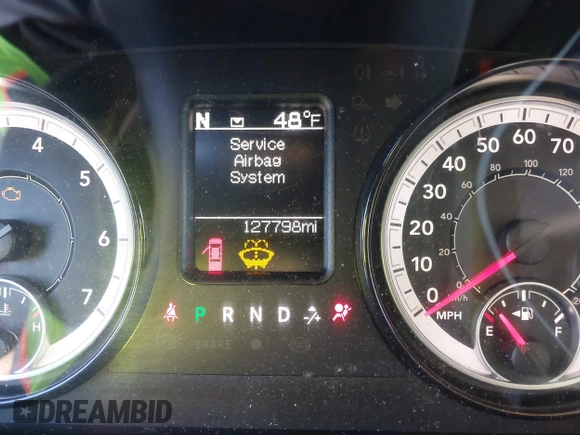 2018 Ram 1500 Big Horn with VIN 1C6RR7GG4JS106327, listed as a IAAI auction lot 41266719 with 127,798 mi miles and . Bid and sale history available at DreamBid. Image 7.
