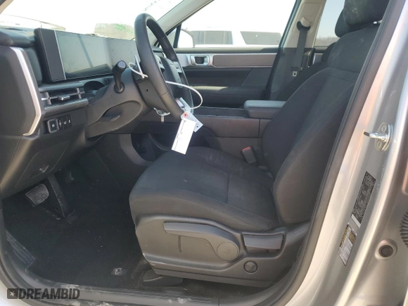 2024 Hyundai Santa Fe SE with VIN 5NMP14GL5RH018378, listed as a Copart auction lot 46814185 with 20,845 mi miles and Salvage Title. Bid and sale history available at carsss.com. Image 7.