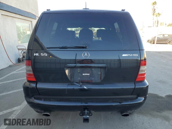 2001 Mercedes-Benz M-Class AMG with VIN 4JGAB74E71A223107, listed as a Copart auction lot 85156594 with 184,928 mi miles and Salvage Title. Bid and sale history available at carsss.com. Image 6.