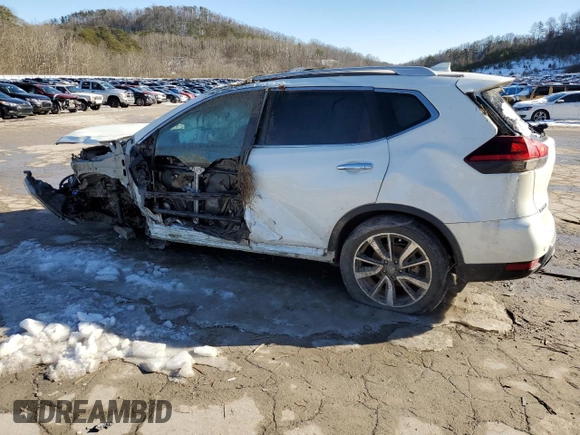 2019 Nissan Rogue SL with VIN 5N1AT2MV5KC756336, listed as a Copart auction lot 42394675 with 0 mi miles and Salvage Title. Bid and sale history available at carsss.com. Image 2.