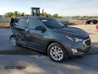 2019 Chevrolet Equinox LS with VIN 3GNAXHEV8KS648031, listed as a Copart auction lot 52197015 with 97,761 mi miles and Non Repairable. Bid and sale history available at DreamBid. Image 4.
