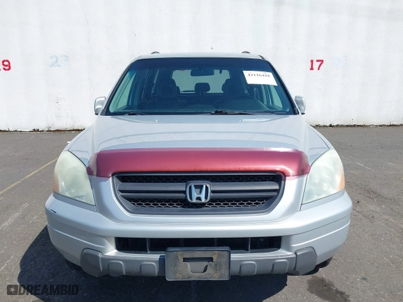 2004 Honda Pilot EX with VIN 2HKYF18684H602542, listed as a IAAI auction lot 42116418 with 240,737 mi miles. Bid and sale history available at carsss.com. Image 6.