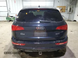 2014 Audi Q5 Premium Plus with VIN WA1DGAFPXEA032411, listed as a Copart auction lot 89115195 with 183,028 mi miles and Salvage Title. Bid and sale history available at carsss.com. Image 6.