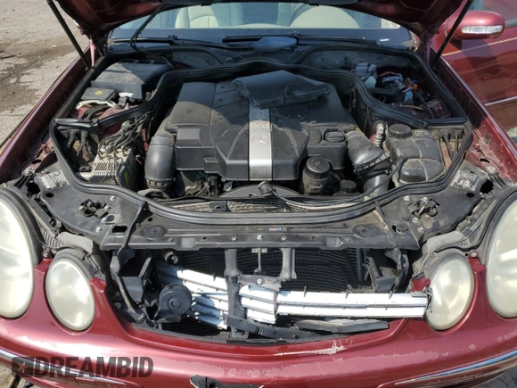 2003 Mercedes-Benz E-Class 3.2L with VIN WDBUF65J53A094202, listed as a Copart auction lot 69251154 with 0 mi miles and Salvage Title. Bid and sale history available at carsss.com. Image 11.