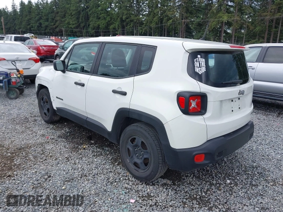 2017 Jeep Renegade Sport z VIN ZACCJAAH8HPG00484, wystawiony jako IAAI lot #42581933 z przebiegiem 138 091 mil mil oraz . Historia ofert i sprzedaży dostępna na DreamBid. Obrazek 3.