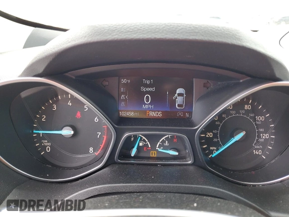 2017 Ford Escape SE z VIN 1FMCU0G96HUC89181, wystawiony jako Copart lot #50071915 z przebiegiem 102 458 mil mil oraz Szkoda całkowita • Salvage title. Historia ofert i sprzedaży dostępna na DreamBid. Obrazek 9.