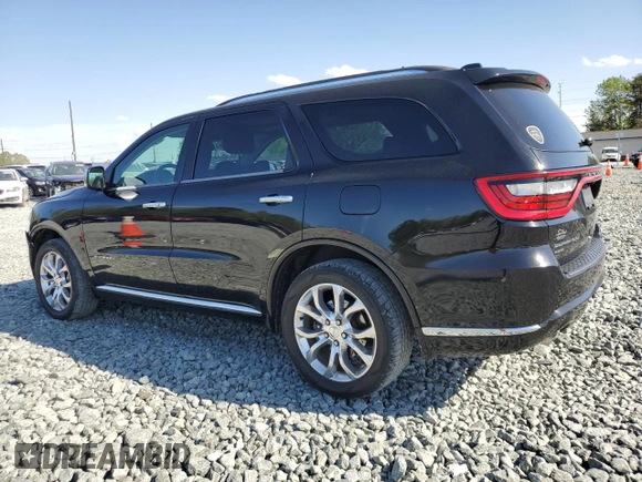 2017 Dodge Durango Citadel with VIN 1C4RDJEGXHC766870, listed as a Copart auction lot 53287365 with 222,047 mi miles and Salvage title. Bid and sale history available at DreamBid. Image 2.