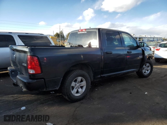 2017 Ram 1500 Tradesman with VIN 3C6RR7KT6HG574338, listed as a Copart auction lot 85705724 with 66,798 mi miles and Salvage title. Bid and sale history available at DreamBid. Image 3.