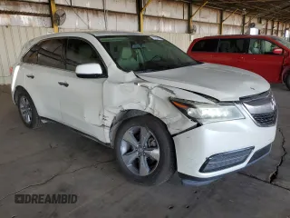 2014 Acura MDX with VIN 5FRYD3H29EB009995, listed as a Copart auction lot 71773354 with 168,839 mi miles and Salvage Title. Bid and sale history available at carsss.com. Image 4.