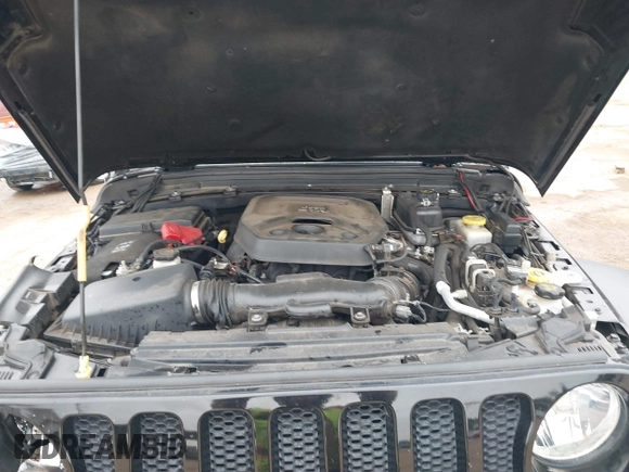 2018 Jeep Wrangler Unlimited Sport with VIN 1C4HJXDN6JW190027, listed as a IAAI auction lot 41351708 with 59,315 mi miles and . Bid and sale history available at DreamBid. Image 10.