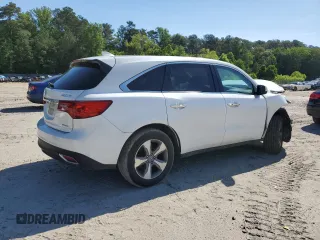 2014 Acura MDX с VIN 5FRYD4H24EB011904, выставлен на аукционе Copart как лот 57190095 с пробегом 159 244 миль миль и Списание • Salvage title. История ставок и продаж доступна на DreamBid. Изображение 3.