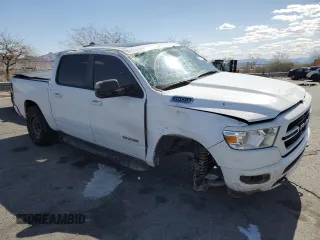 2019 Ram 1500 Big Horn with VIN 1C6SRFFT3KN645645, listed as a Copart auction lot 52038525 with 116,447 mi miles and Salvage title. Bid and sale history available at DreamBid. Image 4.