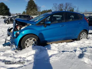 2012 Ford Fiesta SE z VIN 3FADP4EJ2CM139818, wystawiony jako Copart lot #87392534 z przebiegiem 162 756 mil mil oraz Szkoda całkowita • Salvage title. Historia ofert i sprzedaży dostępna na DreamBid. Obrazek 1.