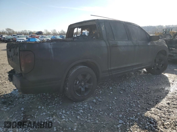 2024 Honda Ridgeline Black Edition with VIN 5FPYK3F84RB023458, listed as a Copart auction lot 50811185 with Not provided miles and Non repairable. Bid and sale history available at DreamBid. Image 3.