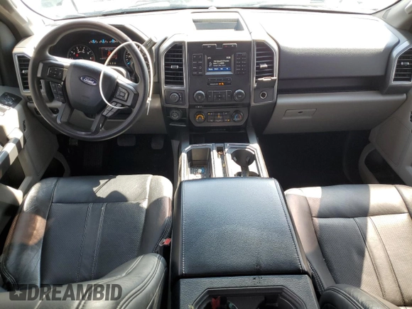 2017 Ford F-150 XL with VIN 1FTFW1EG1HKD84861, listed as a Copart auction lot 53376675 with 117,301 mi miles and Salvage title. Bid and sale history available at DreamBid. Image 8.
