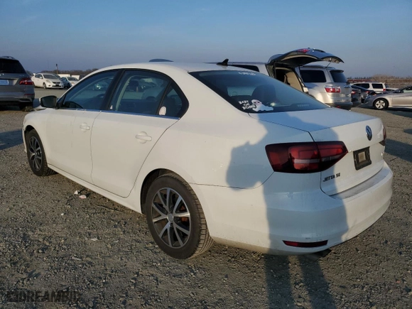2017 Volkswagen Jetta 1.4T SE with VIN 3VWDB7AJ1HM406922, listed as a Copart auction lot 42992405 with 73,168 mi miles and Salvage Title. Bid and sale history available at carsss.com. Image 2.