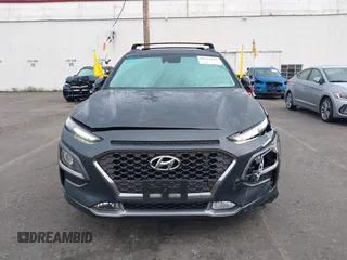 2020 Hyundai Kona Limited with VIN KM8K3CA54LU408862, listed as a IAAI auction lot 40573449 with 34,875 mi miles. Bid and sale history available at carsss.com. Image 6.