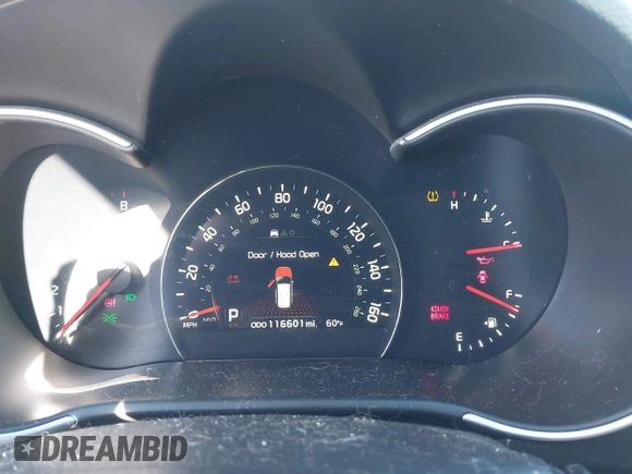 2014 Kia Sorento EX with VIN 5XYKUDA76EG490591, listed as a IAAI auction lot 41341726 with 116,601 mi miles. Bid and sale history available at carsss.com. Image 7.
