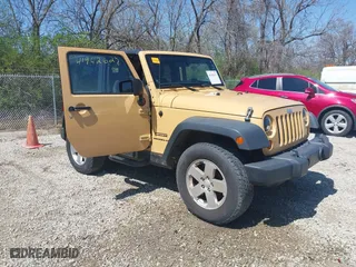2013 Jeep Wrangler Sport with VIN 1C4AJWAG8DL676619, listed as a IAAI auction lot 41942627 with 130,306 mi miles. Bid and sale history available at carsss.com. Image 1.