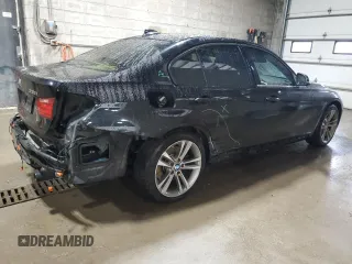 2015 BMW 3 Series 335i xDrive with VIN WBA3B9G59FNR93584, listed as a Copart auction lot 54711455 with 85,596 mi miles and Salvage title. Bid and sale history available at DreamBid. Image 3.