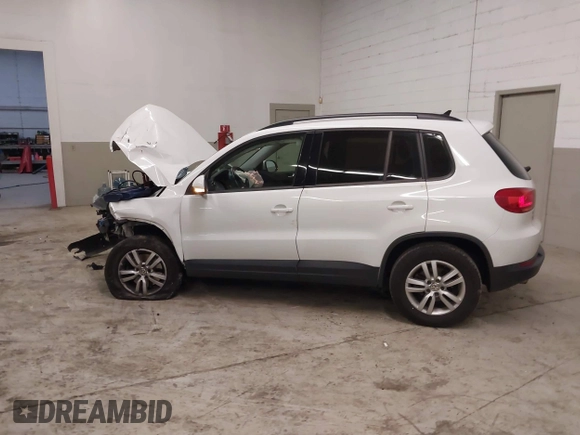 2017 Volkswagen Tiguan S with VIN WVGBV7AX6HK012650, listed as a IAAI auction lot 41135475 with 96,198 mi miles and . Bid and sale history available at DreamBid. Image 15.