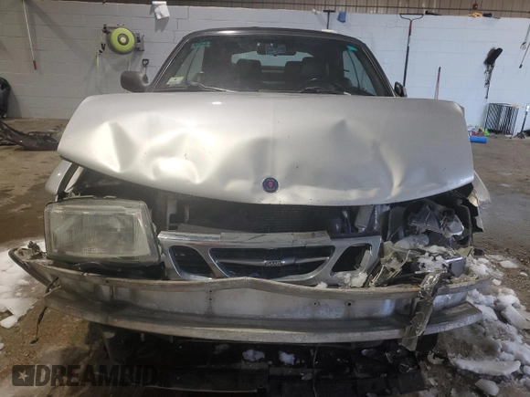 1999 Saab 9-3 SE with VIN YS3DF75PXX7023455, listed as a Copart auction lot 45401015 with 155,954 mi miles and Clean Title. Bid and sale history available at carsss.com. Image 5.